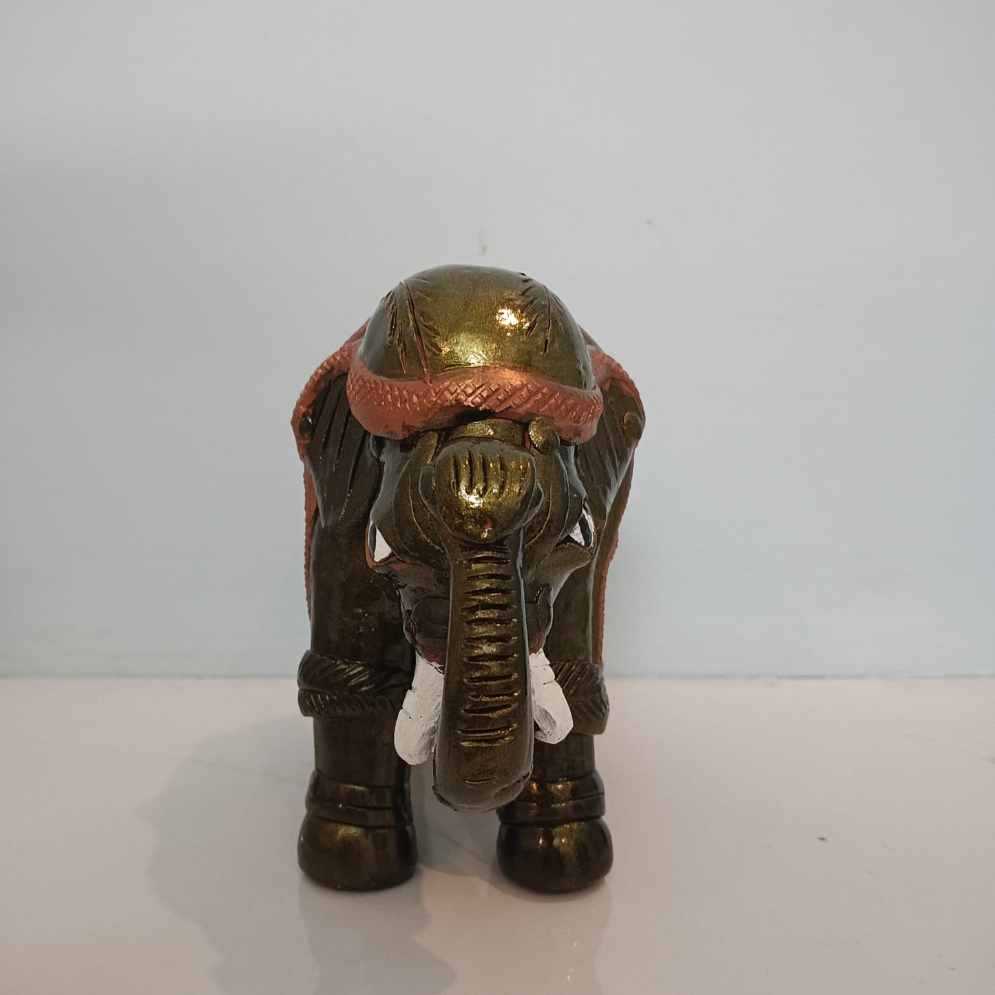 Decorative Terracotta Elephant Small Decor