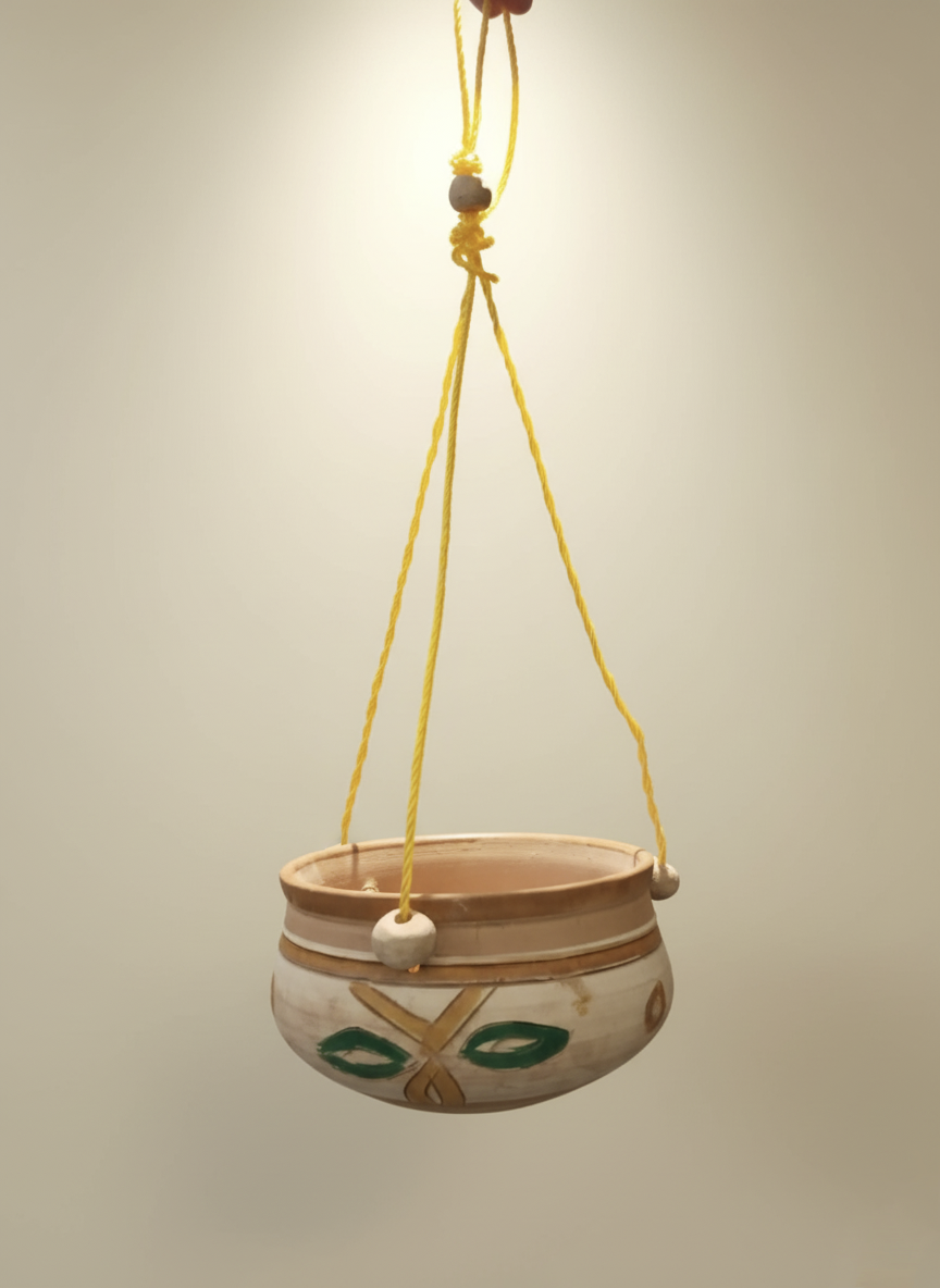 Handcrafted Terracotta Hanging Pot