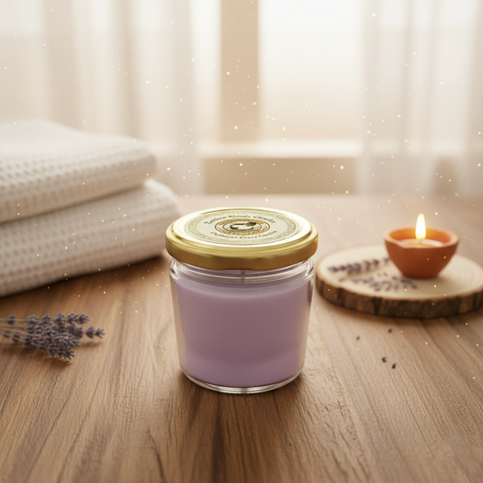 Calming Lavender Scented Aromatherapy Candle