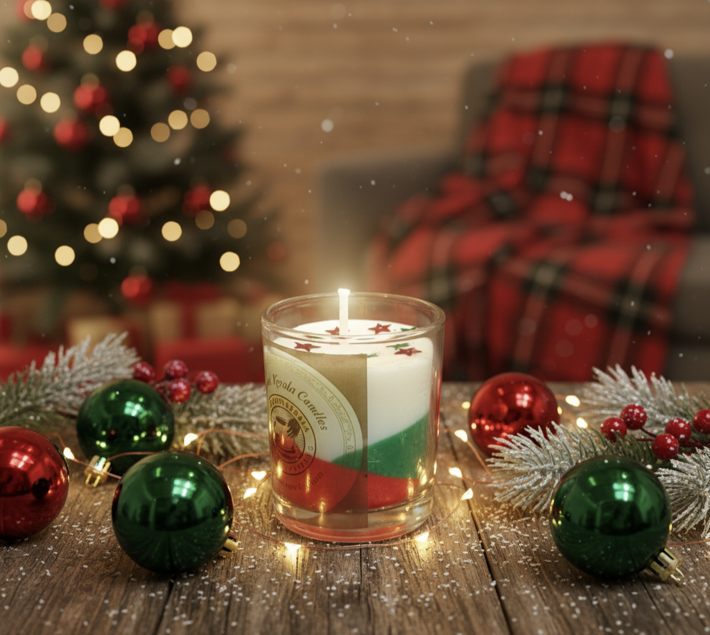 Festive Spirit Christmas Candle