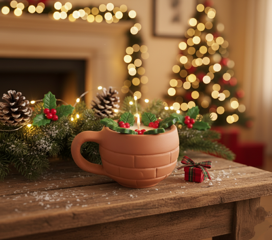 Cozy Chimney Mug Christmas Candle