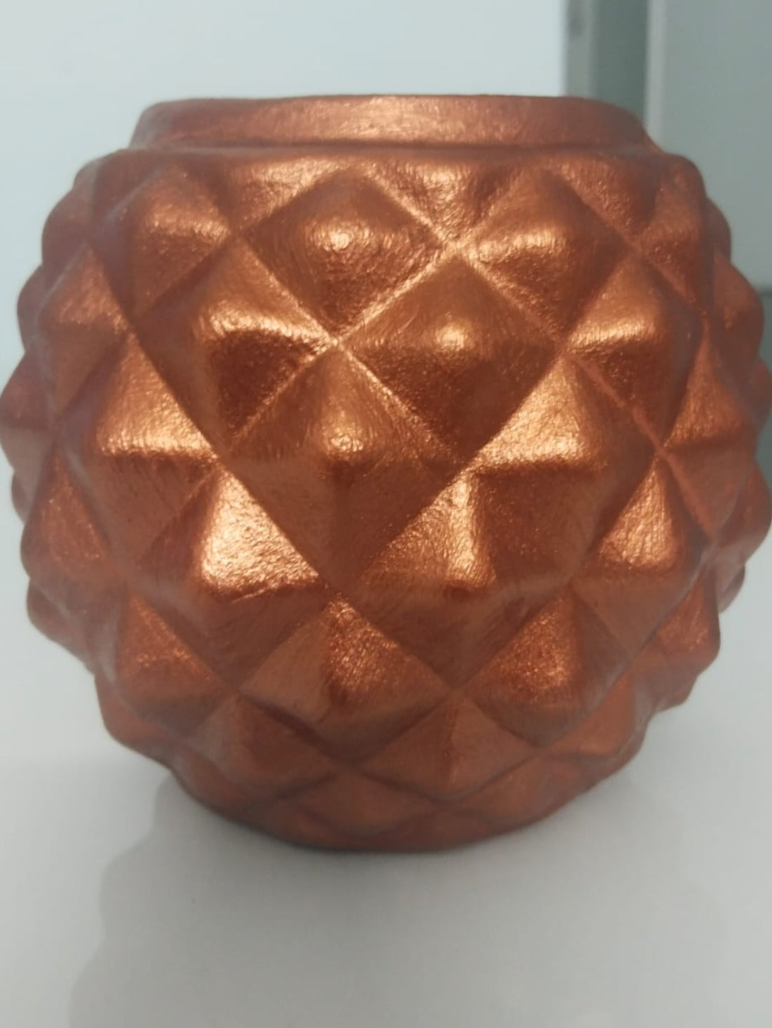Diamond Design Terracotta Planters -For Decoration