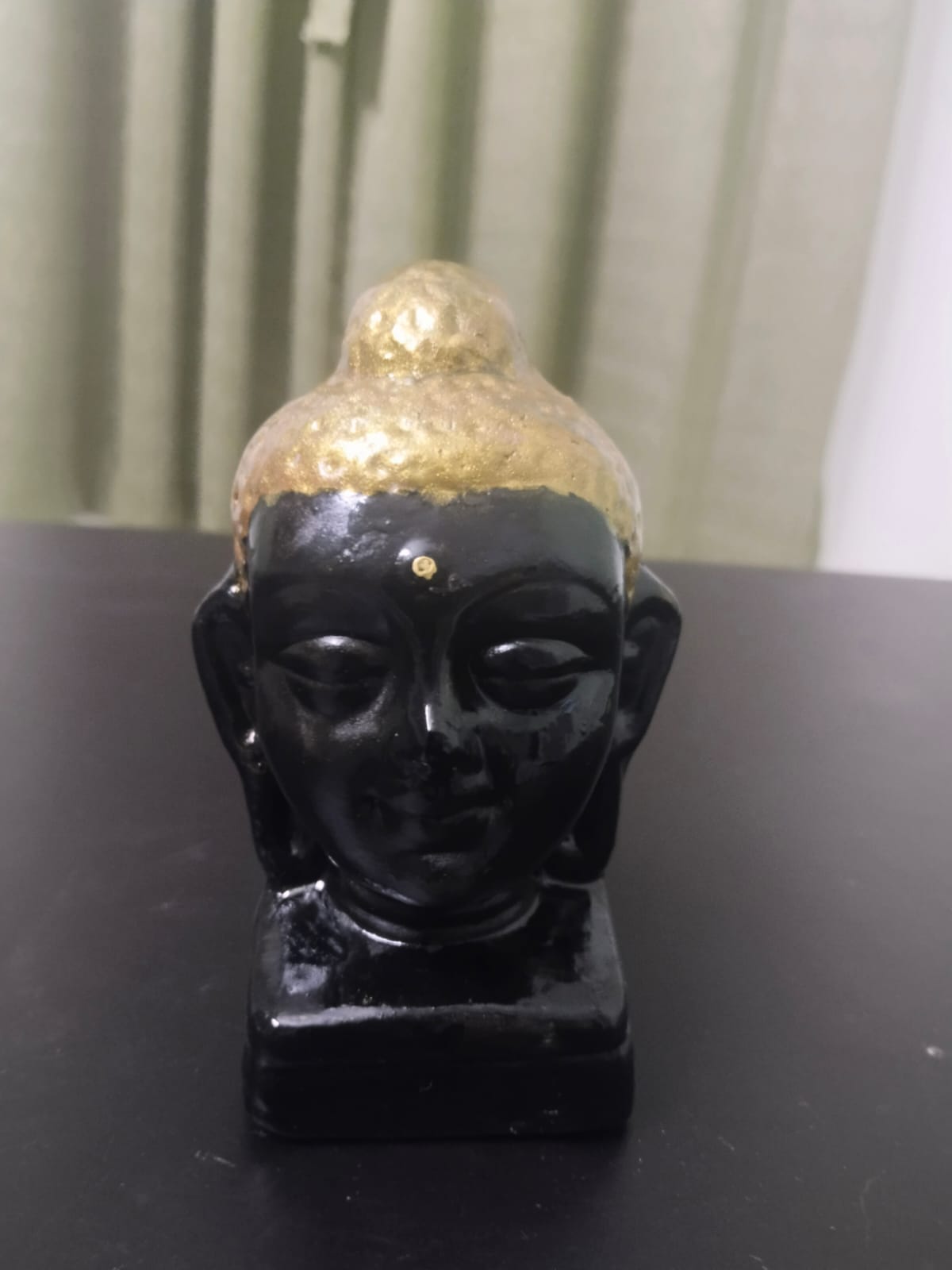 Sowpeace Premium Terracotta Meditating Buddha Head Tabletop